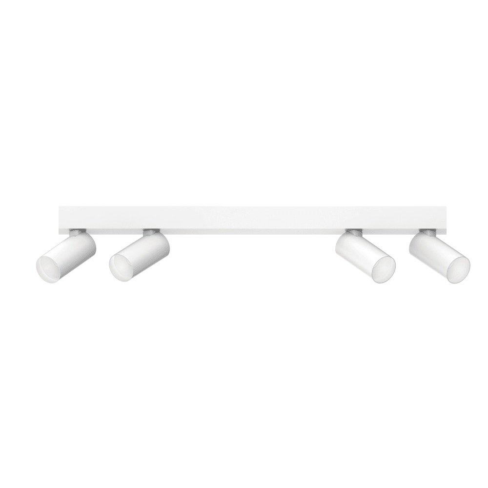 4-lichts opbouwspot Tevo Mini wit
