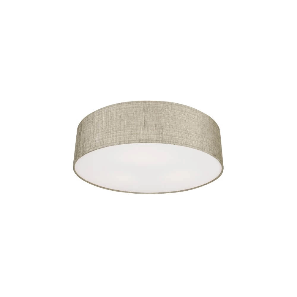 Grijze plafondlamp Turda Ø 50cm