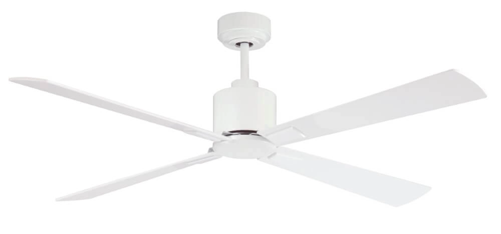 Witte plafondventilator Airfusion Climate I Ø 132cm