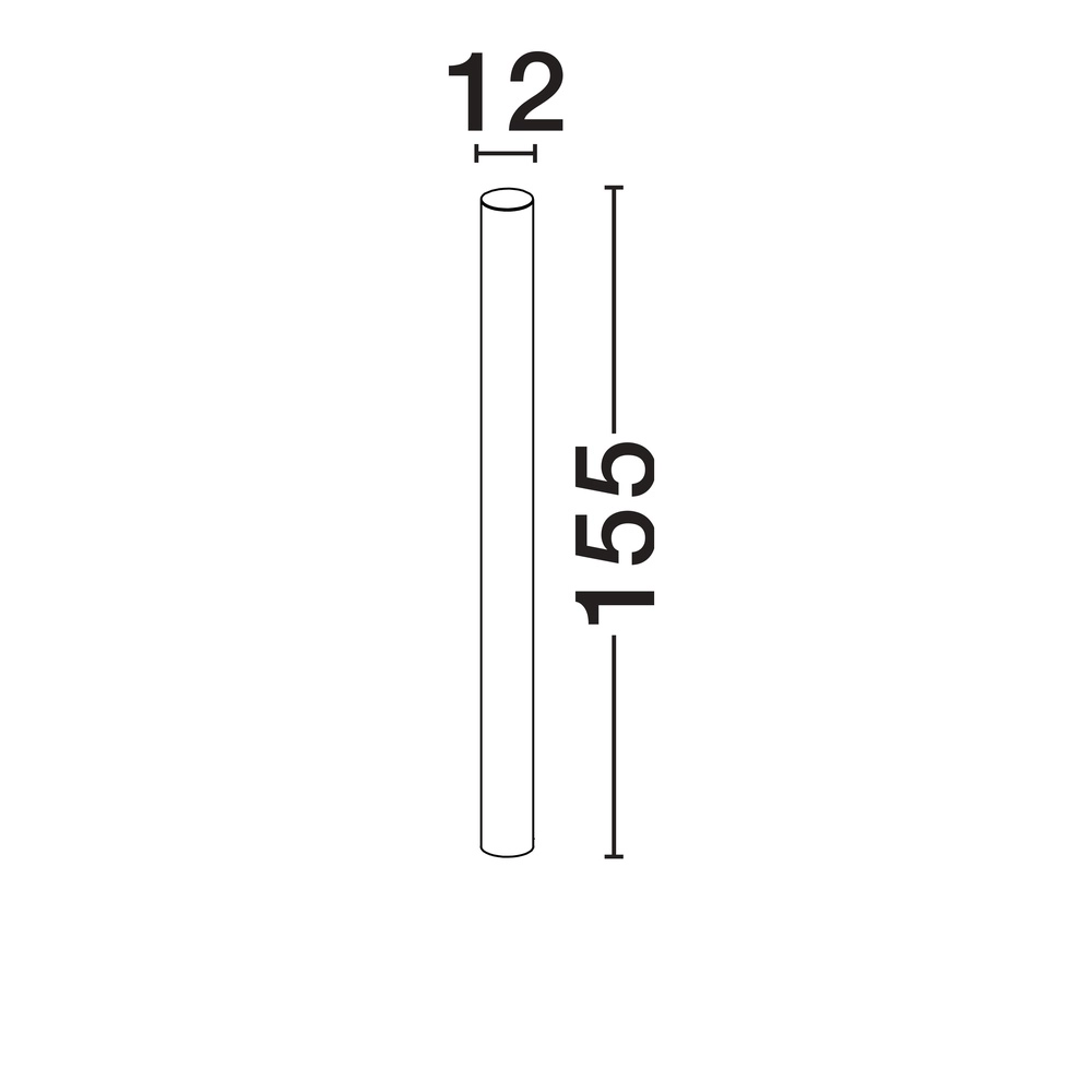 Paal 155cm Virtus voor 9030573 Lyora 5212017449368