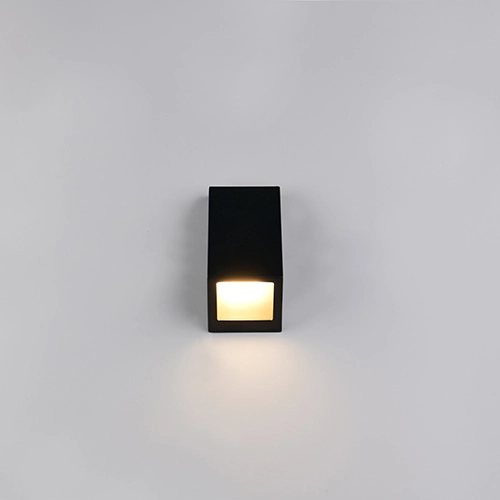 Wandlamp Braga zwart Trio 4017807687576