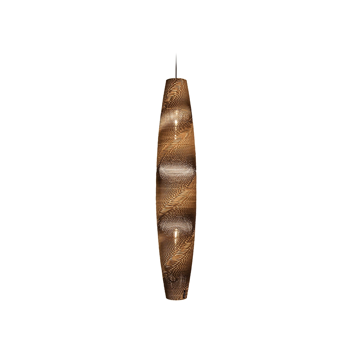 Skinny 210 kartonnen hanglamp Ø 21cm