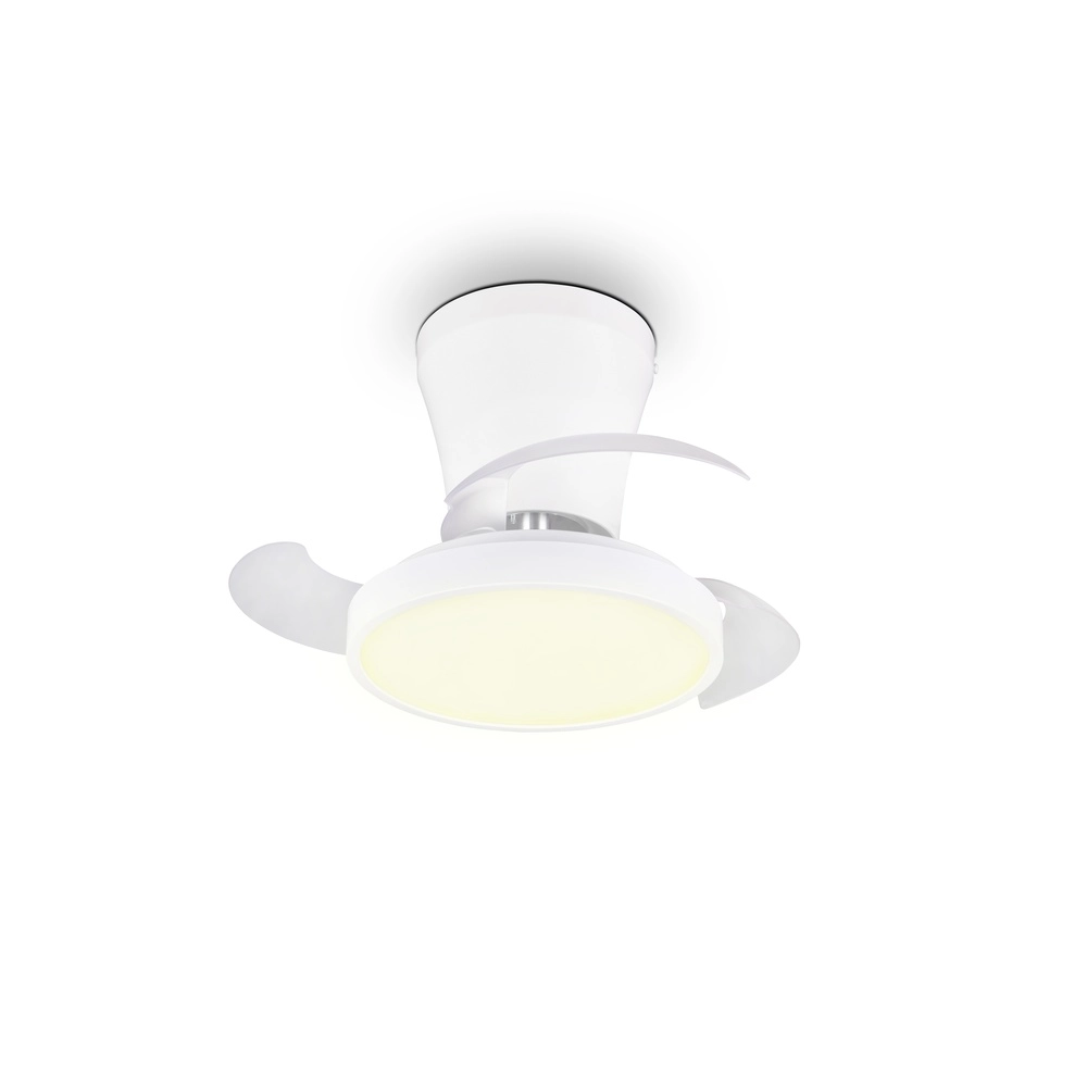 Kleine ventilator Moss wit Ø 22cm Trio 4017807688924