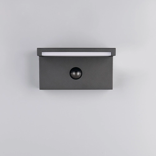 Moderne wandlamp Ravi antraciet met sensor Trio 4017807686890