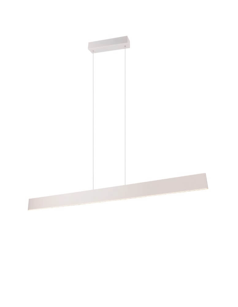 Led kantoor hanglamp Galway 150cm - wit