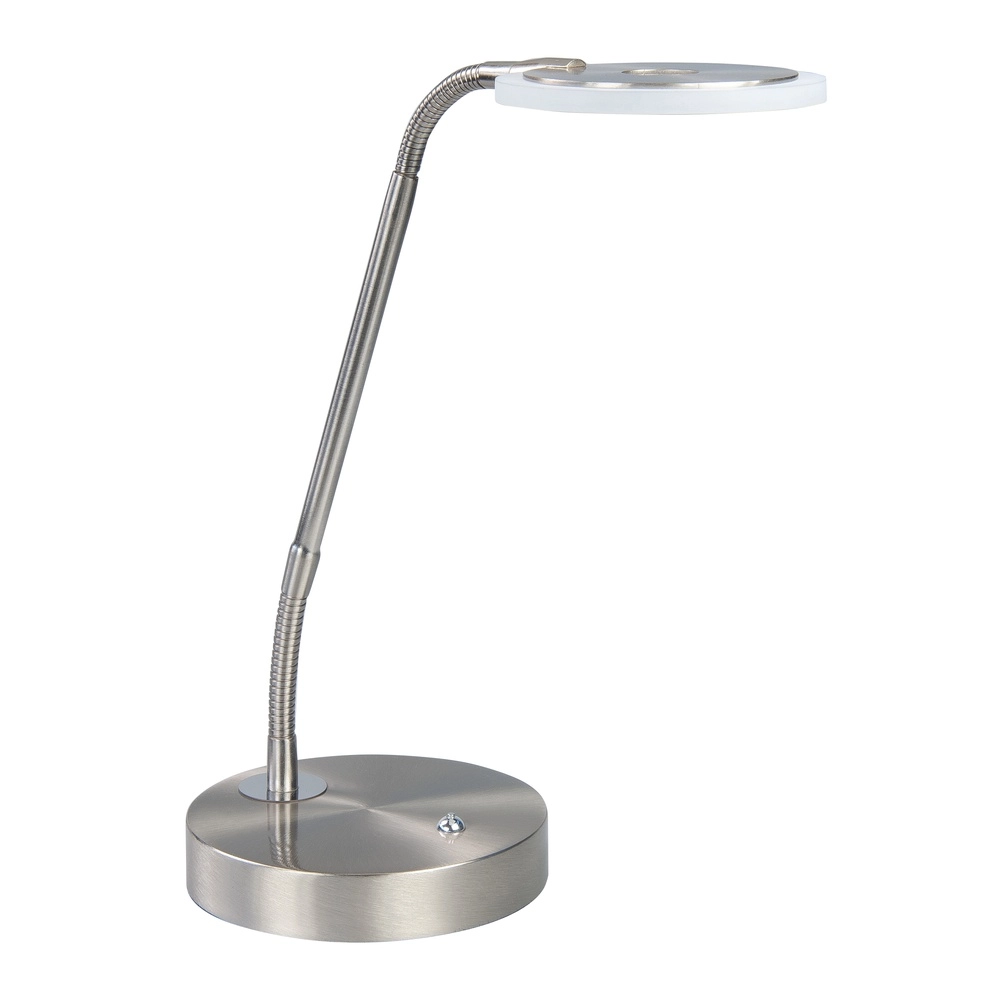 Design tafellamp Rodeo nikkel Ø 16cm