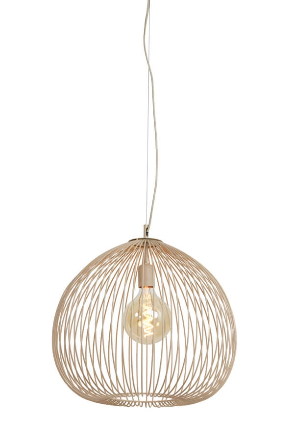 Crème hanglamp Rilana Ø 45cm