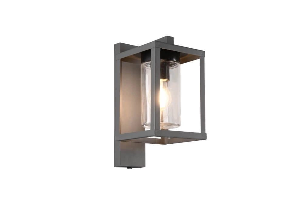 Antraciete buitenlamp Lunga Trio 4017807529272