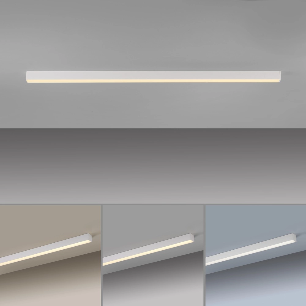 Strakke led balk Pure Lines Straight 110cm - wit Paul Neuhaus 4012248395820