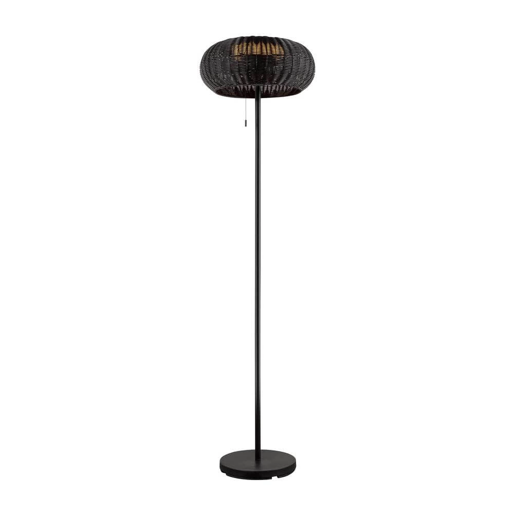 Vloerlamp Adegan Solar solar zwart