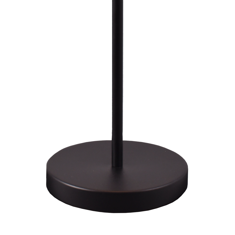 Tafellamp Scala zwart met nikkel Ø 25cm Masterlight 8718121334448