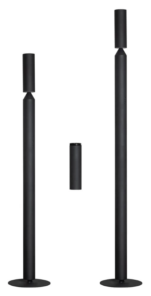 Zwarte vloerlamp Pencil Ø 8cm