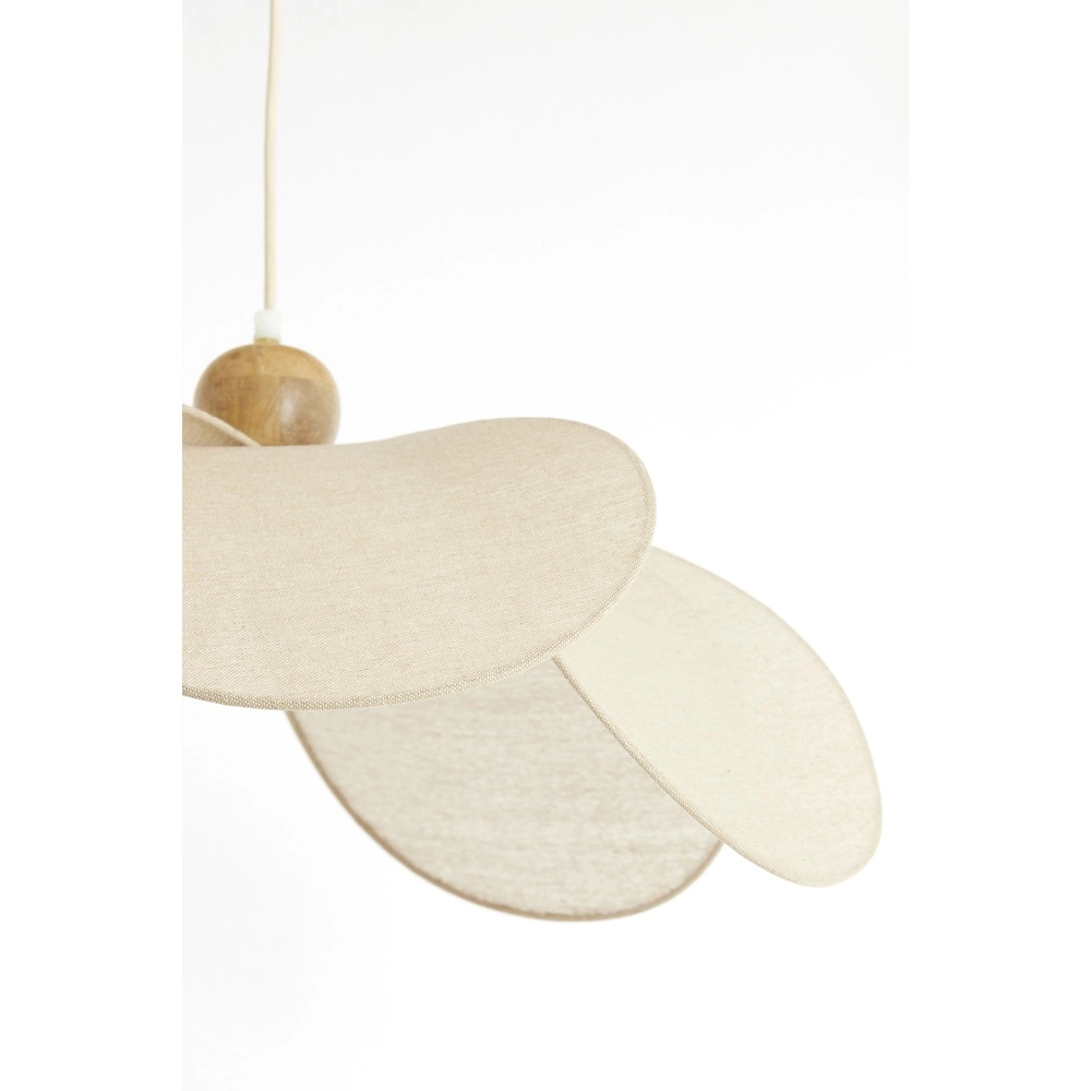 Scandinavische hanglamp Lavriria Ø 50cm - zand Light & Living 8717807835965