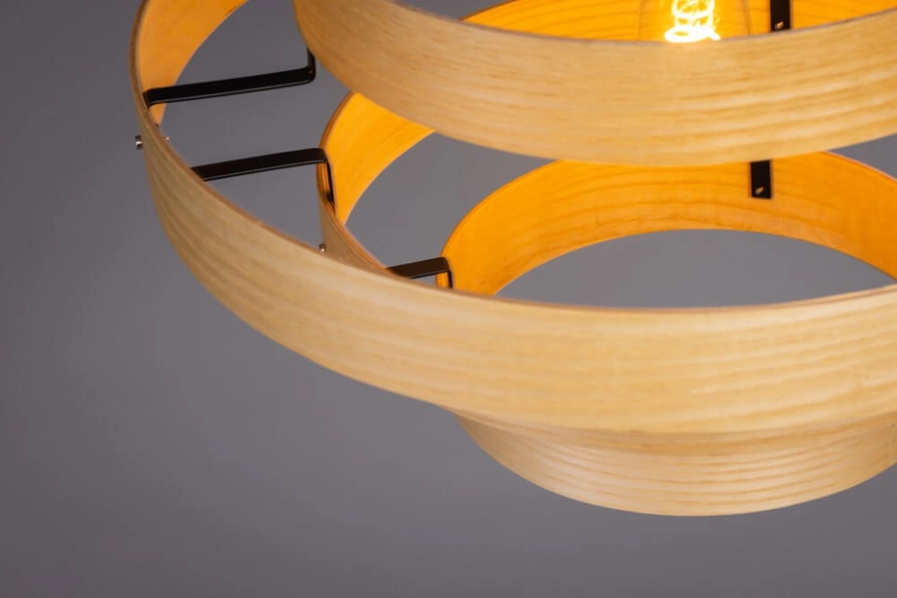 Houten hanglamp Oaknut 7-rings ETH 8720195304500