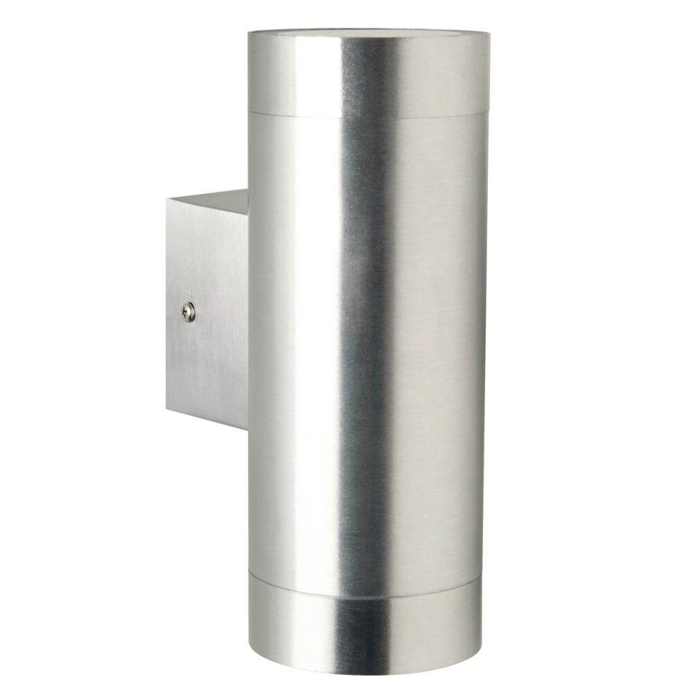 Up & downlighter Tin grijs