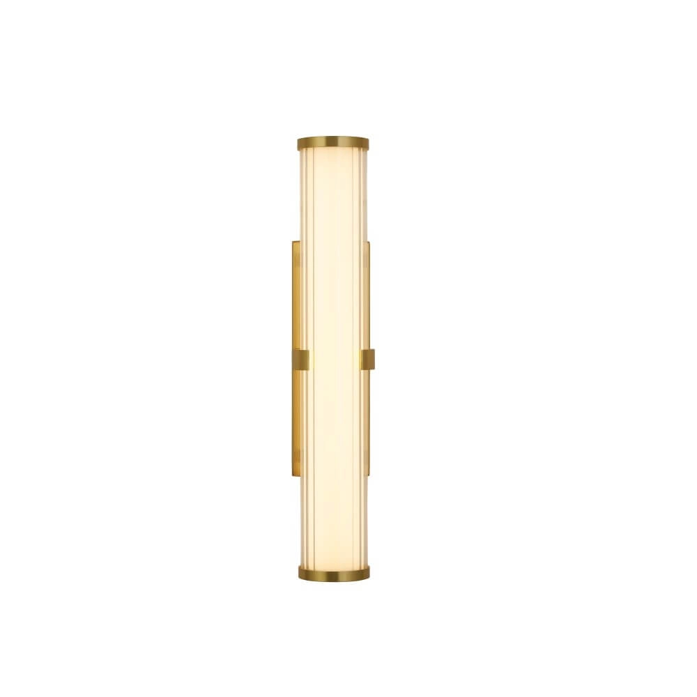 Gouden wandlamp Clamp 33cm