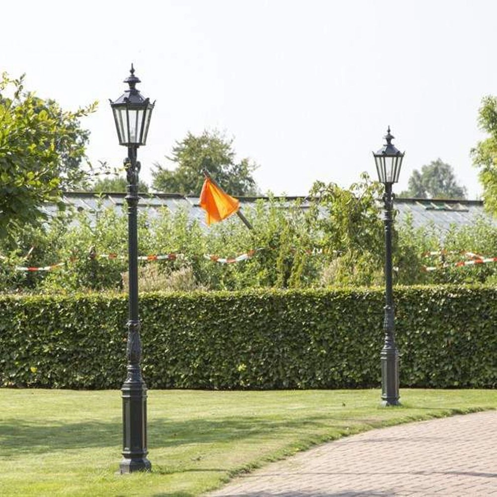 Verlichtingspaal Magdenburg zwart KS verlichting 8714732080606