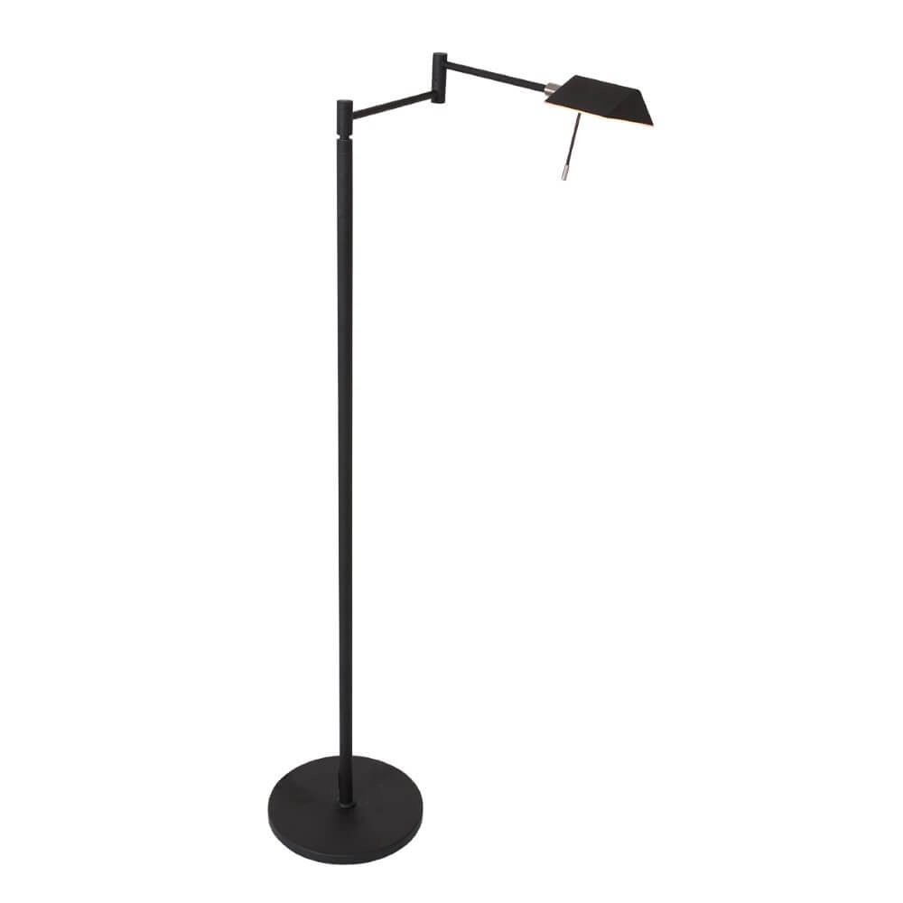 Zwarte leeslamp Retina met led
