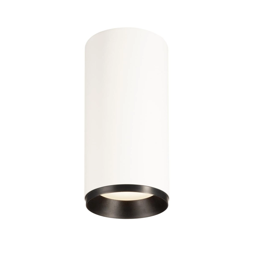 Opbouwspot Numinos L Dali cilinder wit/zwart 4000K - 36gr