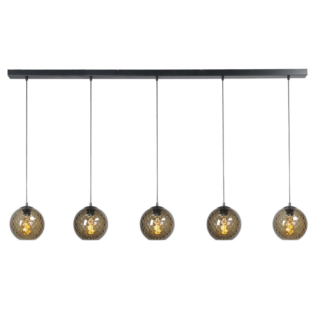 Eettafel hanglamp Baloton 5-lichts
