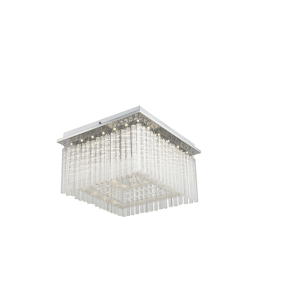 Plafondlamp Vince chroom