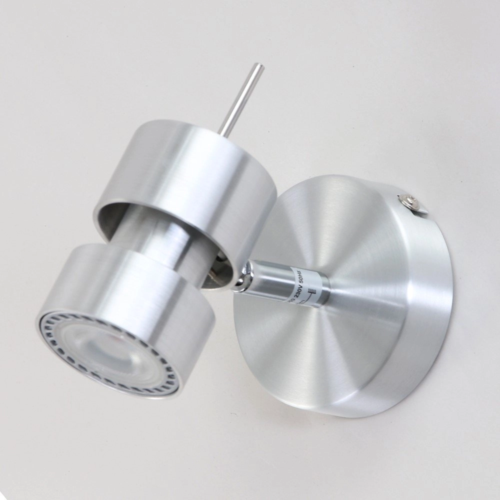 Led wandspot Natasja Led metaalgrijs Steinhauer 8712746111958
