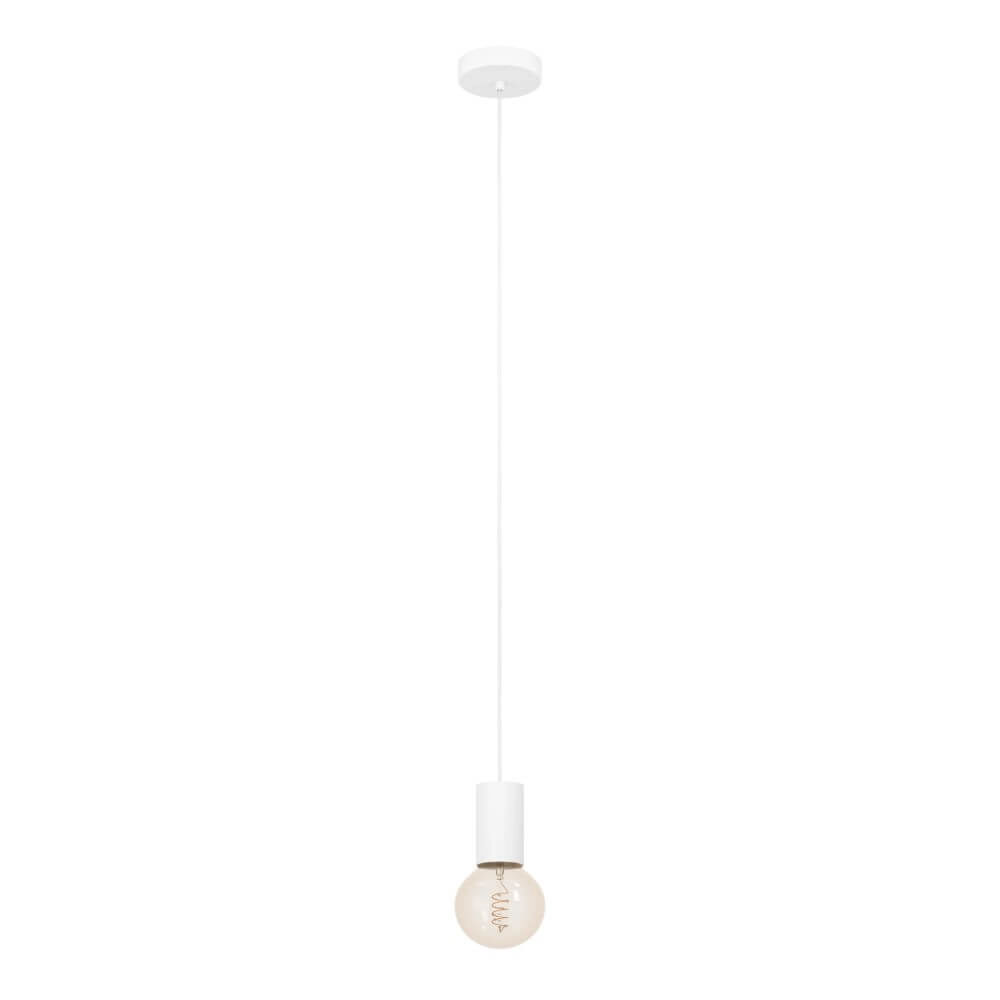 Witte pendel Pozueta 1 E27
