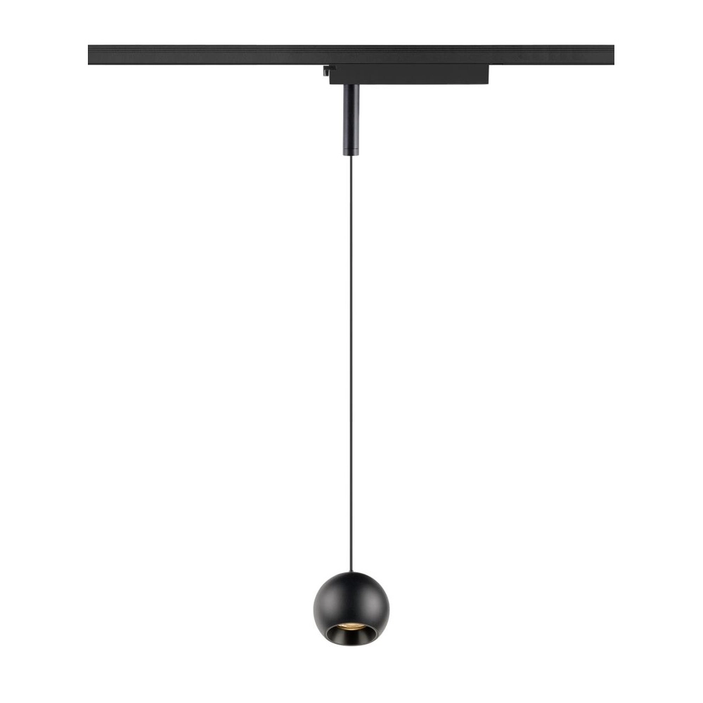 Hanglamp voor rail Light Eye 2.0 1-fase zwart 2700K