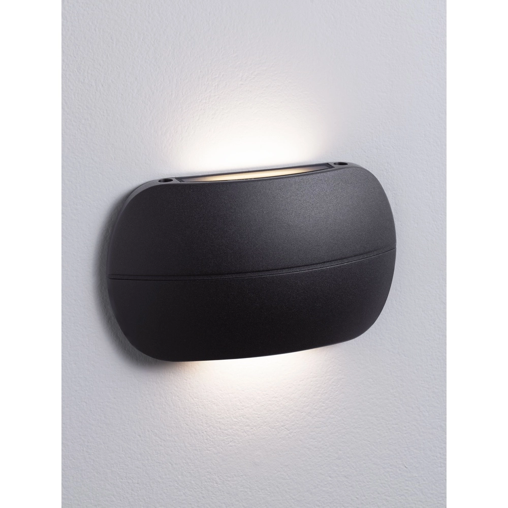 Design wandlamp Prato zwart