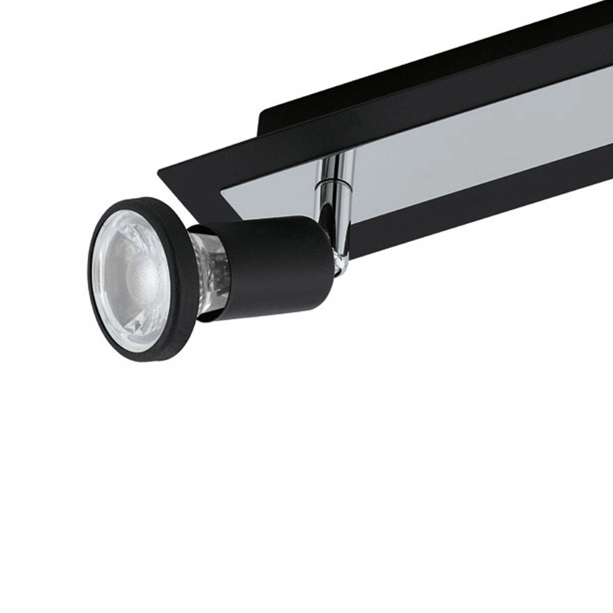 Ledspot Sarria 2-lichts zwart Eglo 9002759949648