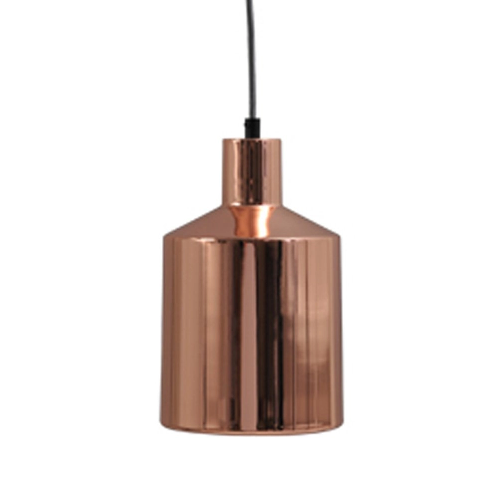 Eetkamerlamp Boris Concepto 3x14 zwart met koperbruin Masterlight 8718121148908