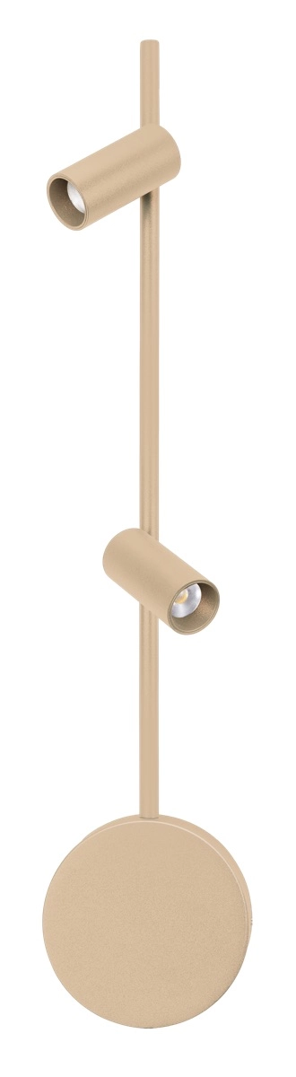 Led wand leeslamp Minora 2x led - zand