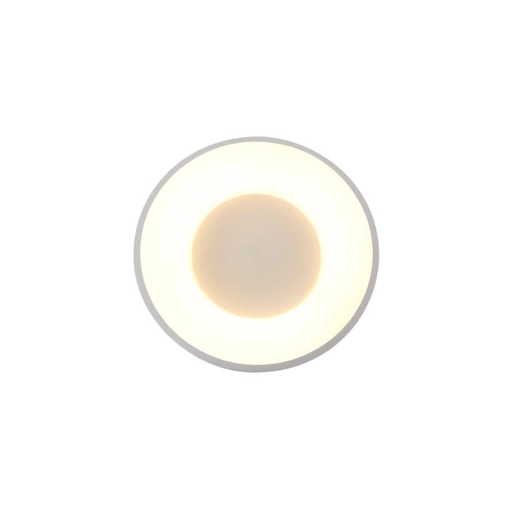 Witte plafondlamp met led Ringlede Ø 30cm Steinhauer 8712746135763