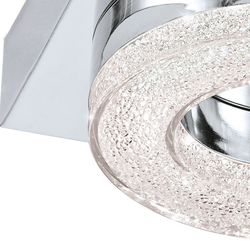 Led plafondlamp Fradelo 12cm chroom Eglo 9002759956622
