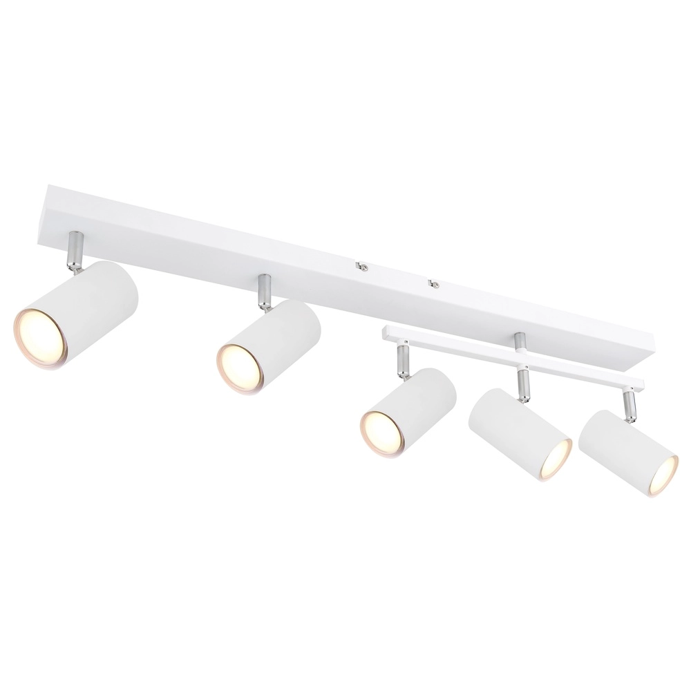 Plafondlamp 5-lichts Robby wit