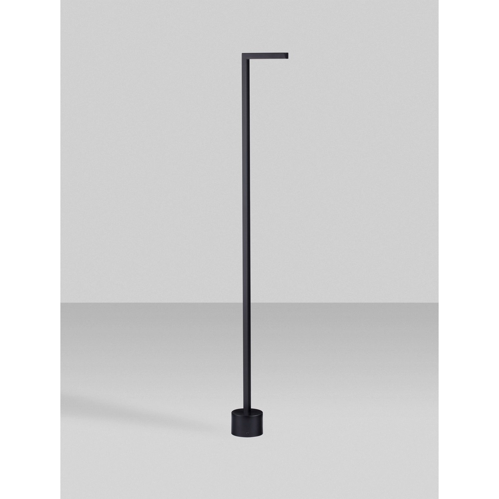 Strakke tuinlamp Pipe zwart 94,5cn Lyora 5212017465528