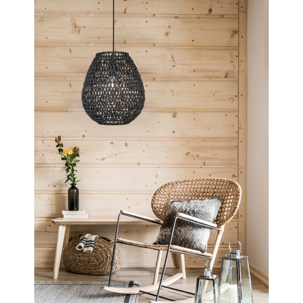 Bohemian hanglamp Griffin zwart