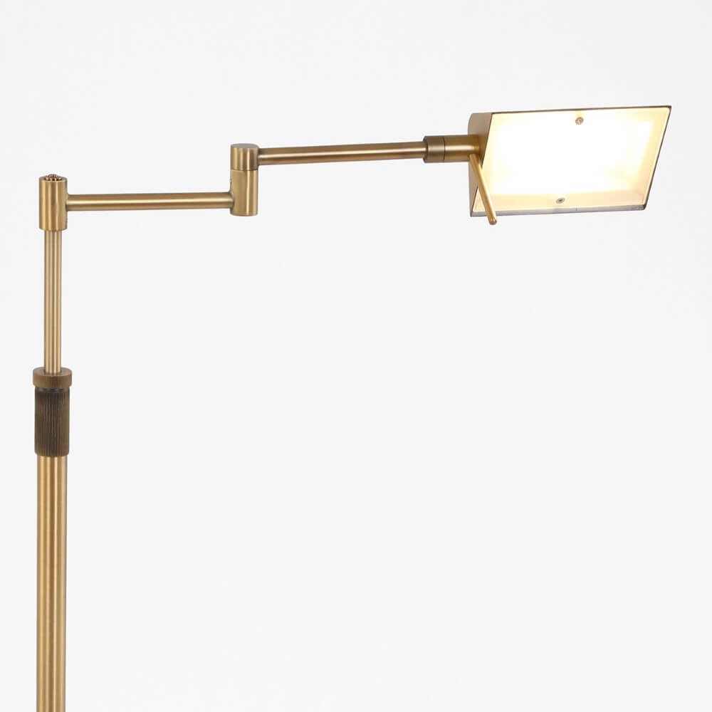 Led staanlamp Mexlite bronsbruin Steinhauer 8712746049541
