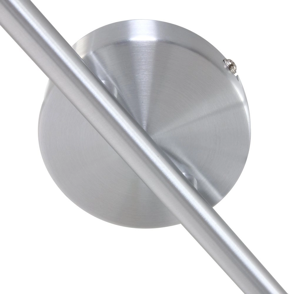 Led plafondspot Natasja Led 4-lichts grijs Steinhauer 8712746112016