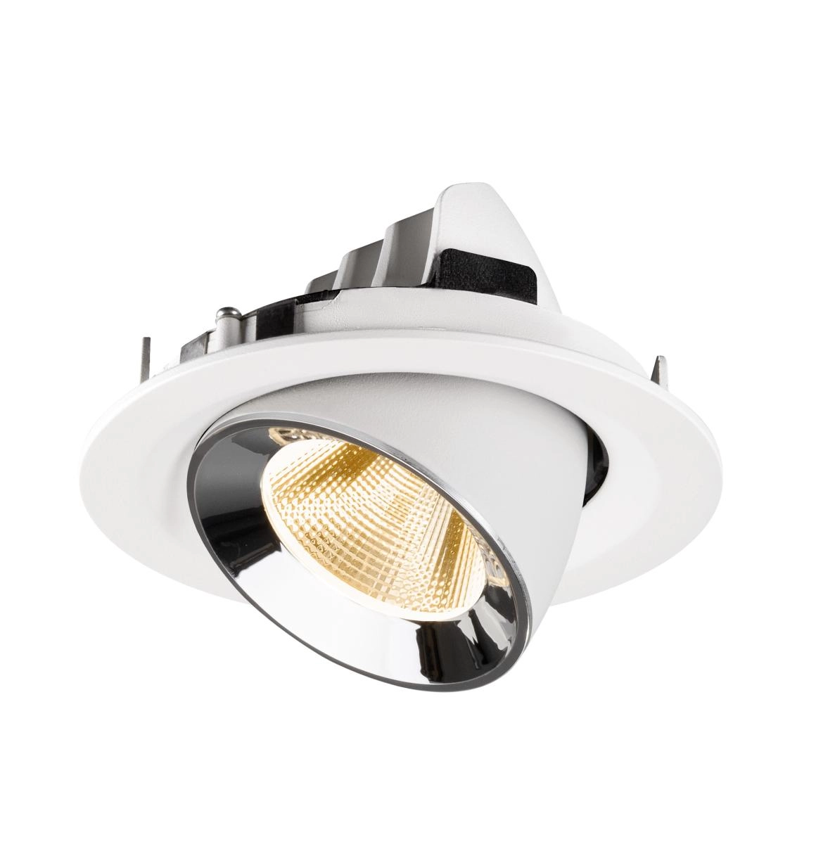 Inbouwspot Numinos Gimble M wit/chroom 2700K - 20gr SLV 4024163312028