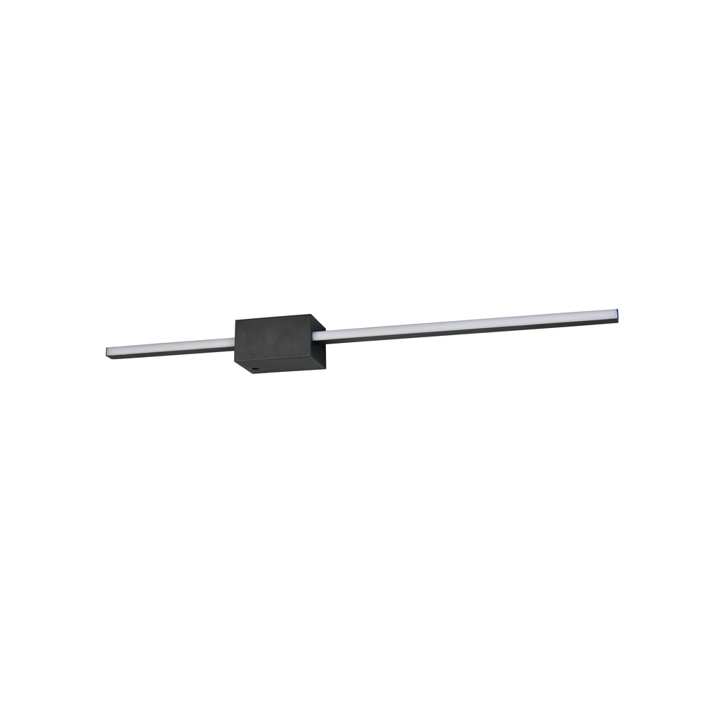 Moderne wandlamp Cassino zwart 70,5cm Trio 4017807683226