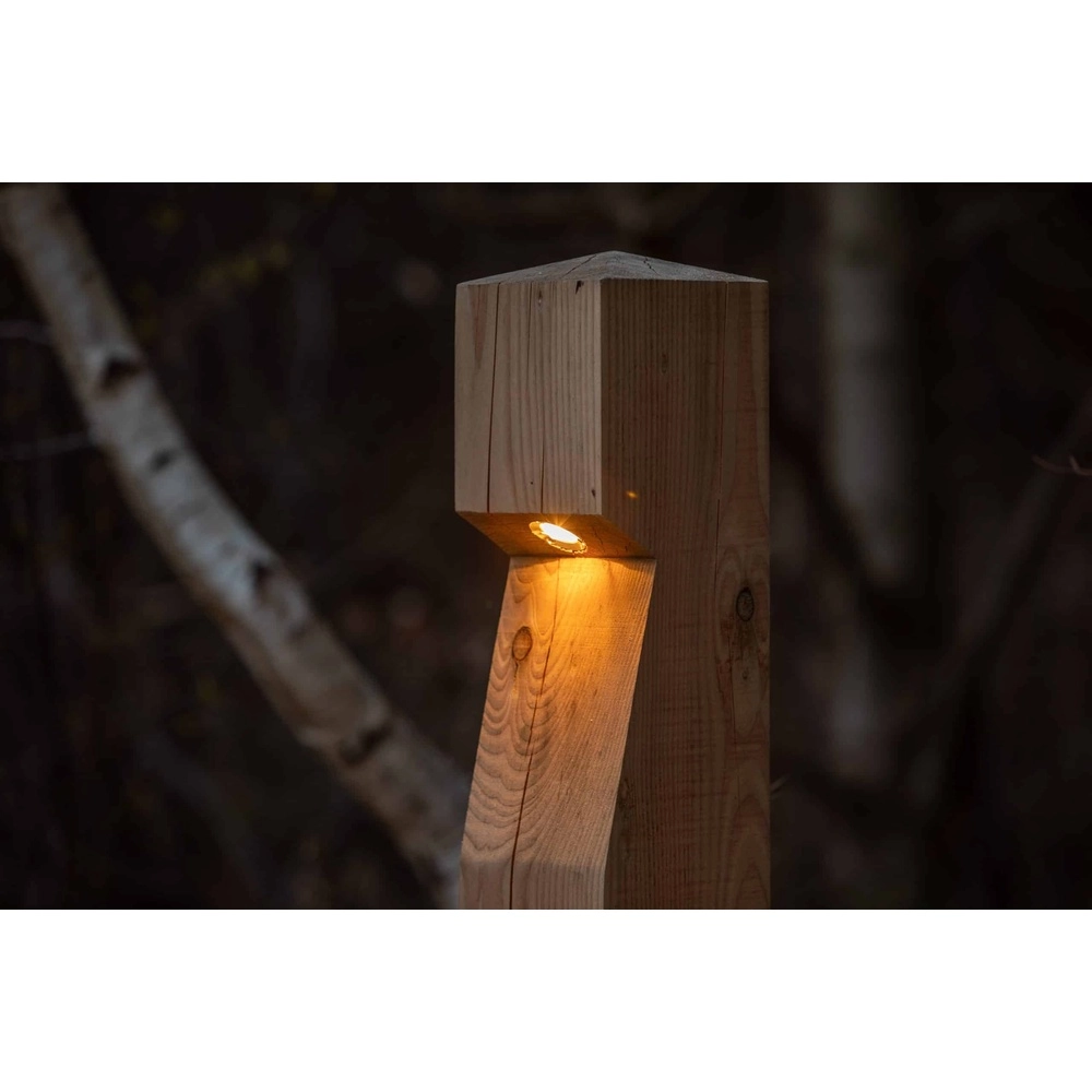 Houten padverlichting Eye 150 Eiken - 15x15x90 - 2700K Timberlab 8716803513822
