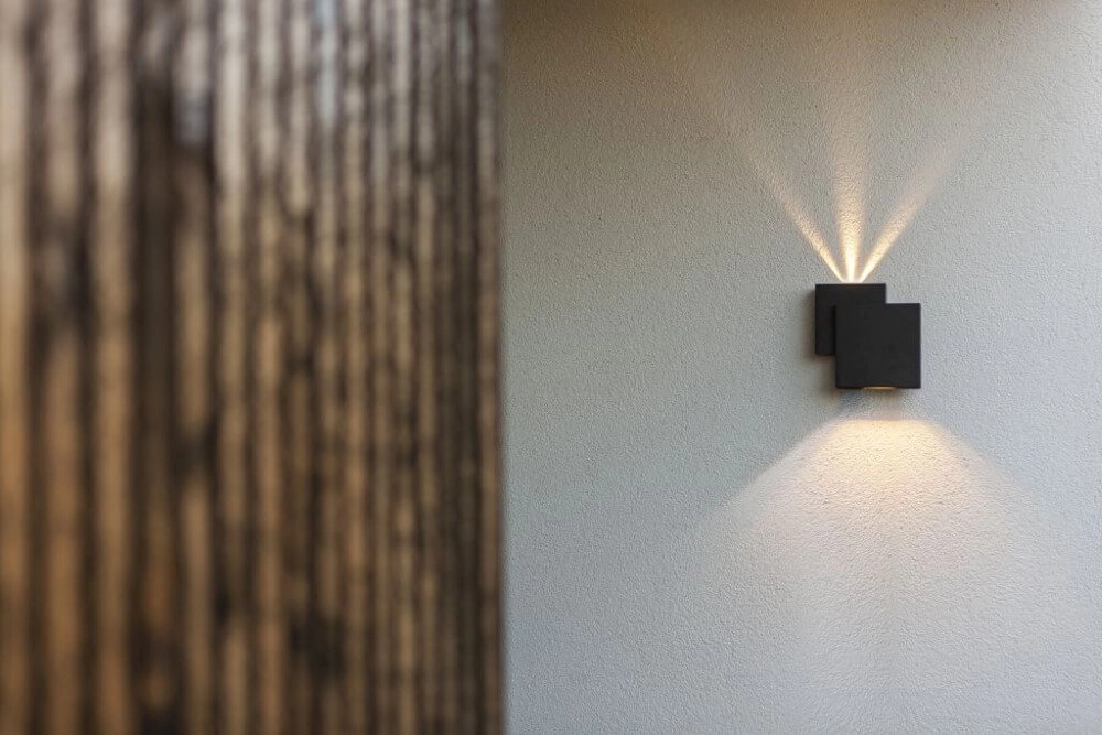 Design wandlamp Rialto zwart Lutec 6939412014944