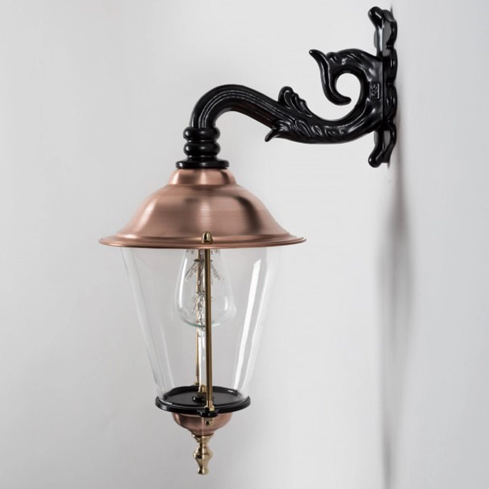 Nostalgische buitenlamp Schardam zwart KS verlichting 8714732122146