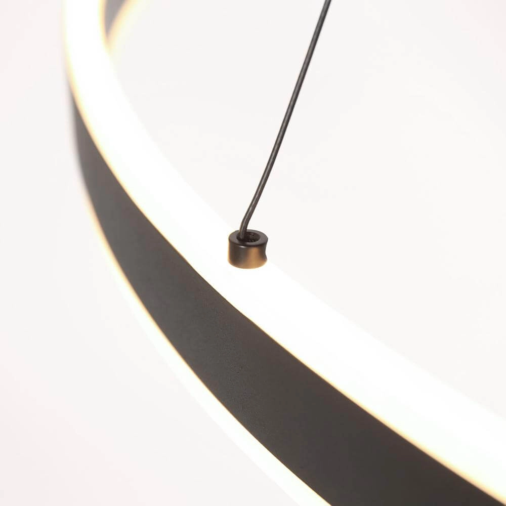 Design hanglamp Ringlux zwart Ø 100cm Steinhauer 8712746171686