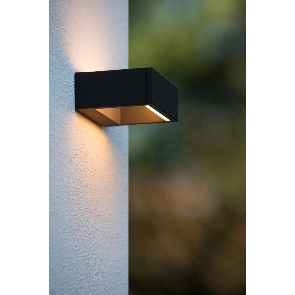 Design wandlamp Goa antraciet Lucide 5411212280961