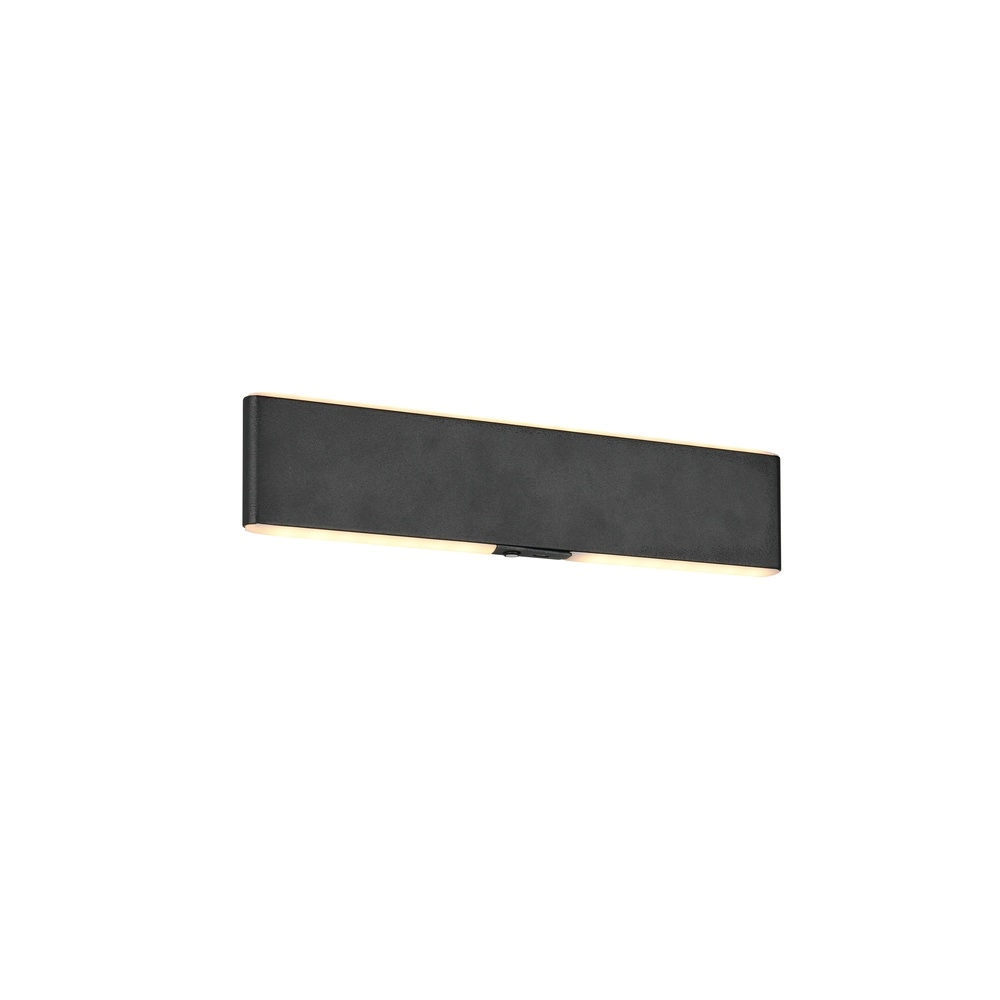 Moderne wandlamp Conchita zwart 32cm