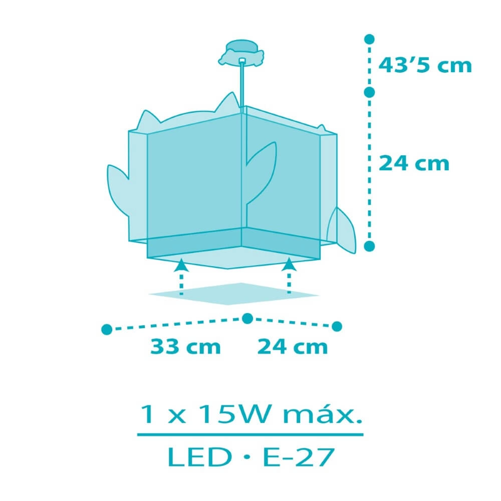 Kinder hanglamp Little Owl Dalber 8420406002958