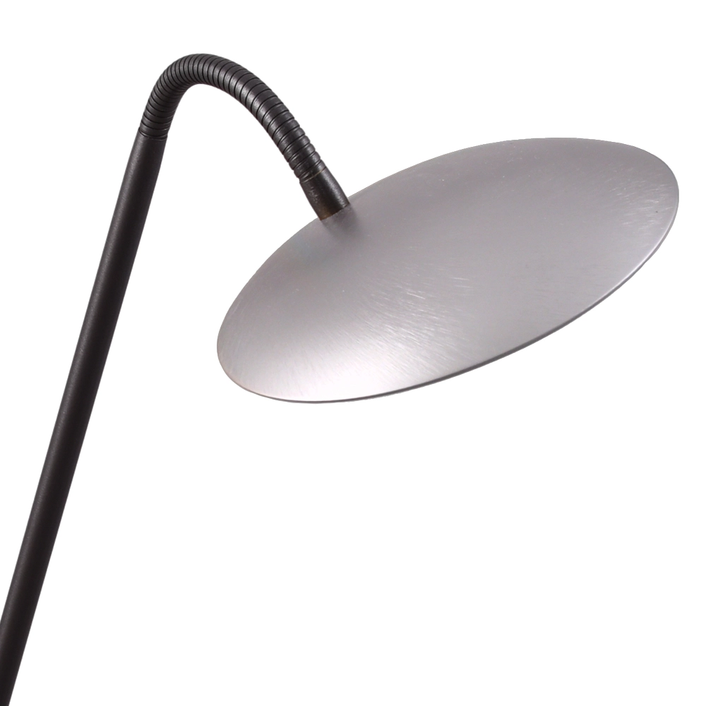 Flex tafellamp Scala zwart met nikkel Masterlight 8718121334431