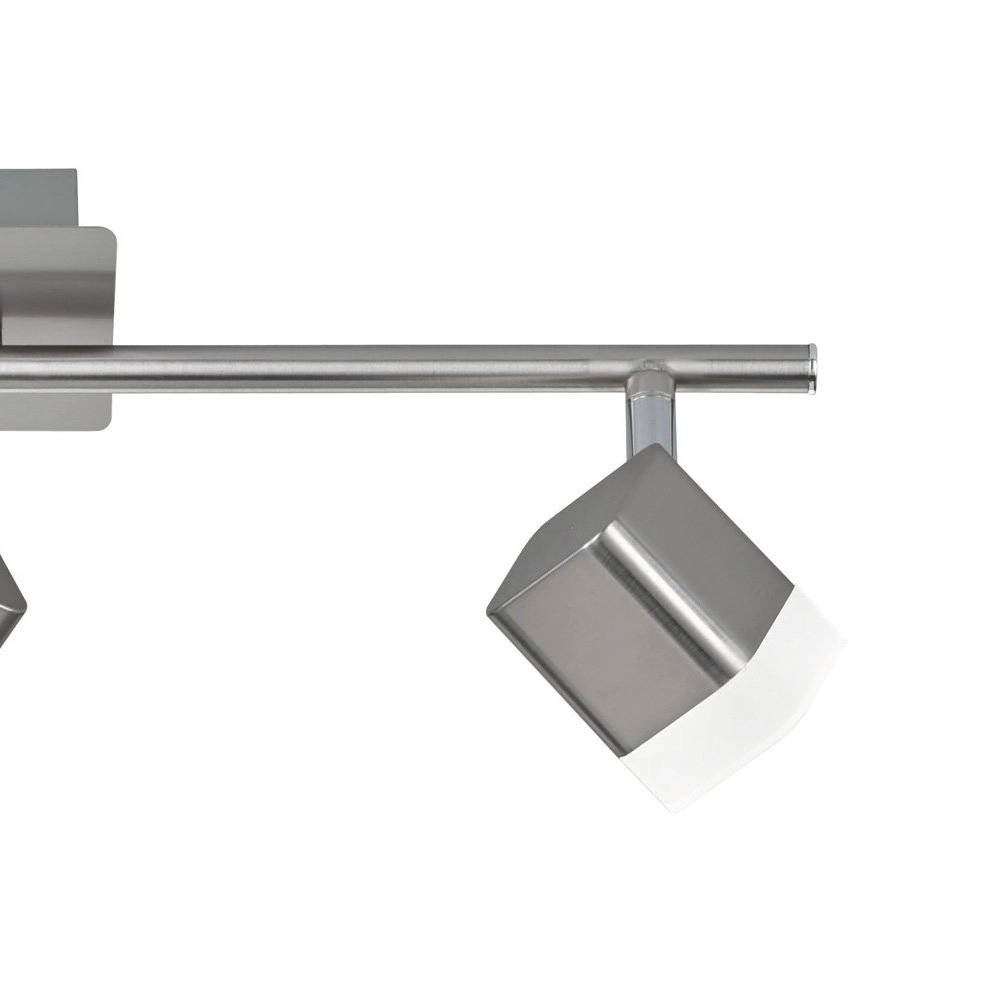 LED plafondspot Roubaix 3-lichts metaalgrijs Trio 4017807391442